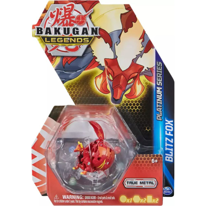 Spin Master Bakugan Legends: Platinum Series - Blitz Fox (20140305)