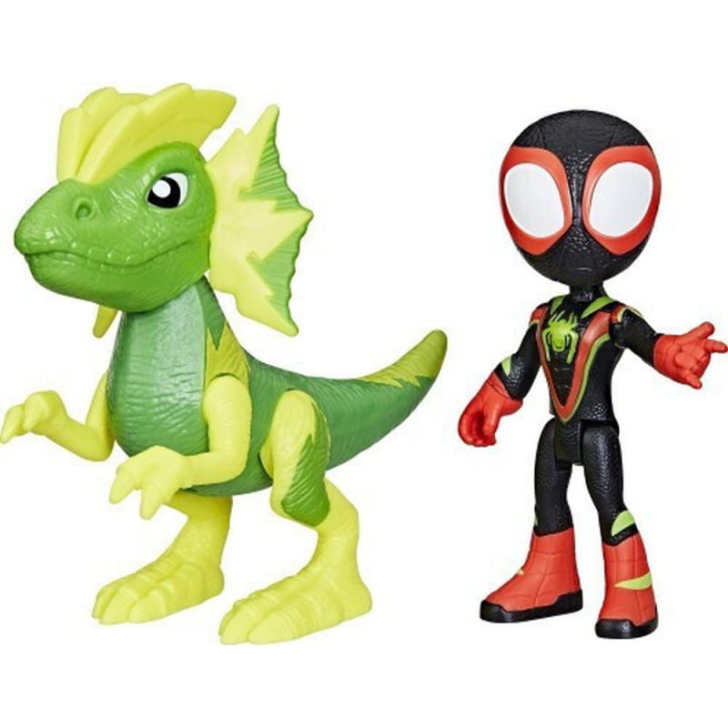 Hasbro Dinsey Marvel: Spidey And His Amazing Friends Dino-Webs - Miles Spin Morales  Marvels Electrosaurus (G0121)