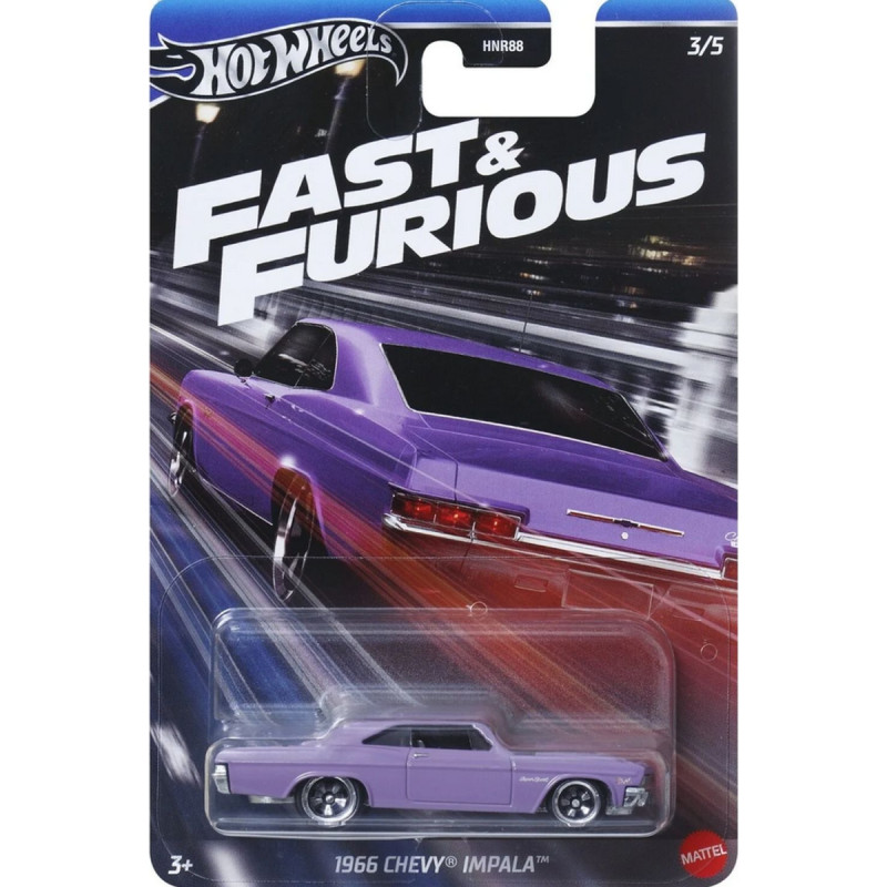 Mattel Hot Wheels: Fast  Furious - 1966 Chevy Impala (HRW53)