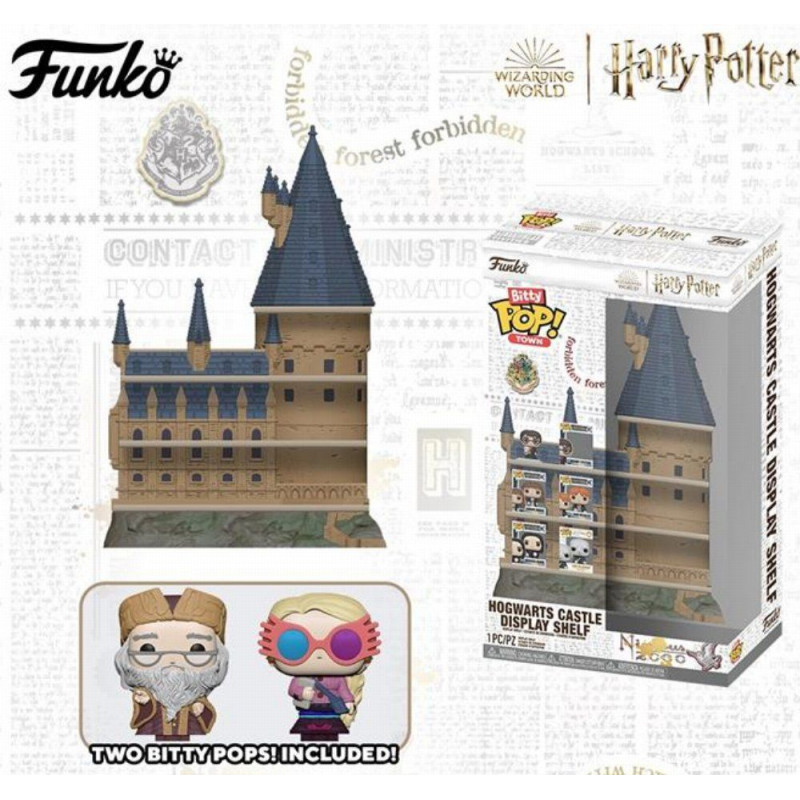 Funko Bitty Pop! Display: Harry Potter - Hogwarts Castle Display Shelf