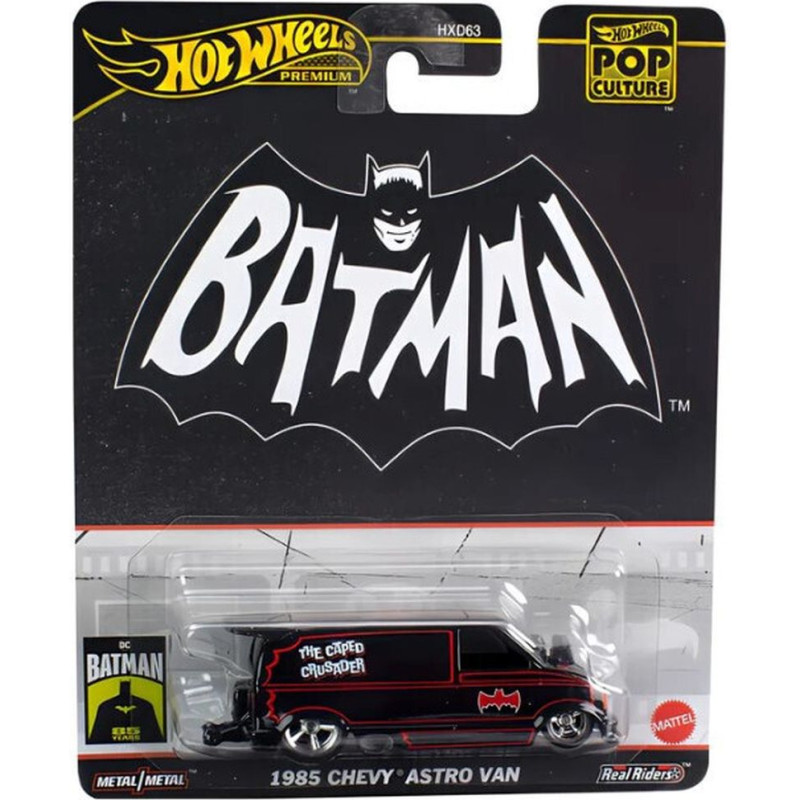 Mattel Hot Wheels Premium® Pop Culture: Batman - 1985 Chevy Astro Van (HVJ48)