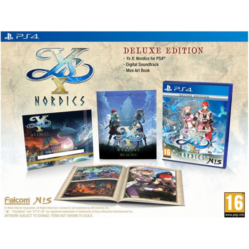 Nis America PS4 Ys X: Nordics - Deluxe Edition