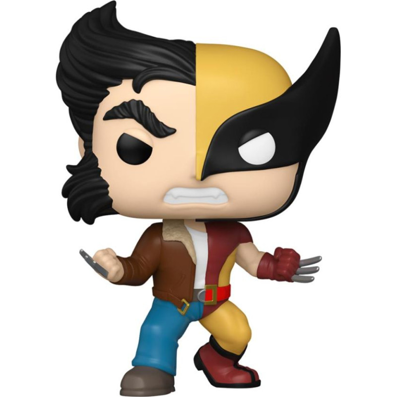 Funko Pop! Marvel: Split - Logan/Wolverine​ #1433 Bobble-Head Vinyl Figure