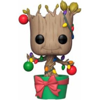 Funko Pop! Marvel: Holiday Groot With Lights  Ornaments #399 Bobble-Head Figure