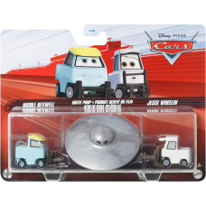 Mattel Disney Pixar: Cars On the Road - Nicole Revwell  Jessie Wheelin with Movie Prop Vehicles (Set of 2) (HTX15)