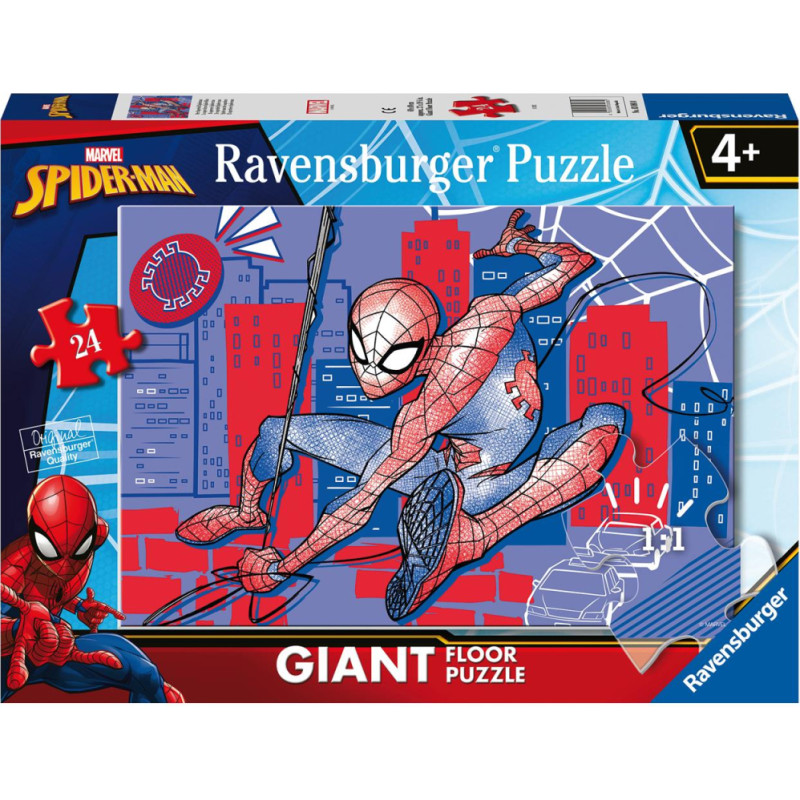 Ravensburger Giant Floor Puzzle Marvel: Spider-Man - Spider-Man the Superhero (24pcs) (3088)