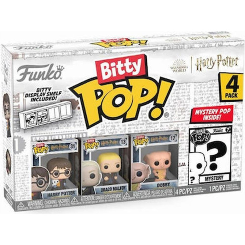 Funko Bitty Pop! 4-Pack: Harry Potter - Harry Potter Vinyl Figures