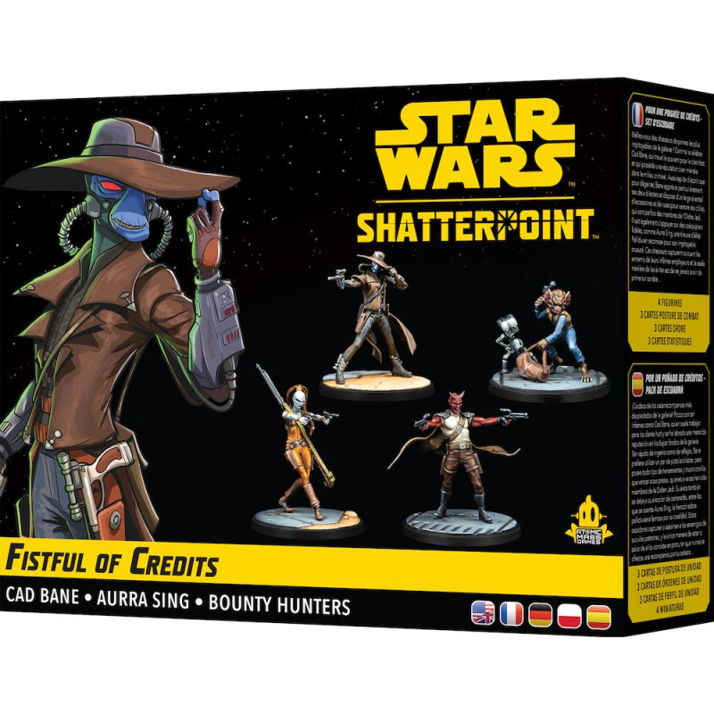 Star Wars Shatterpoint: Fistful of Credits (Cad Bane Squad Pack)