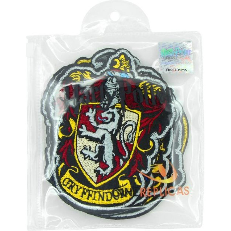 Cinereplicas Harry Potter Crest patch deluxe set of 6 + iron on