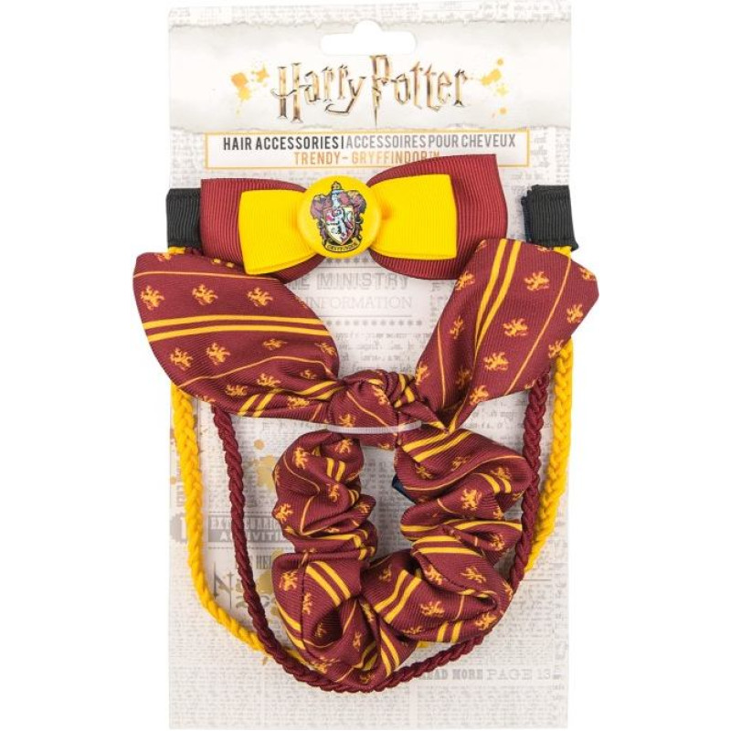 Cinereplicas Harry Potter Hair clip double-headband Set - TRENDY - Gryffindor