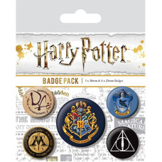 Pyramid Badge Pack Harry Potter (Hogwarts)