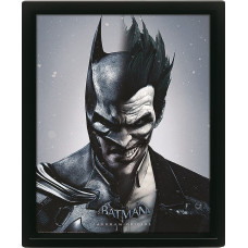 Pyramid Wall Art - Batman Arkham 3D Framed 20x25