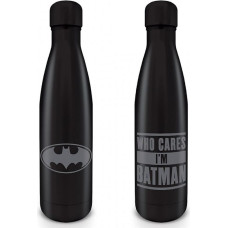 Pyramid Metal Drinks Bottle Batman (Who Cares I'm Batman)