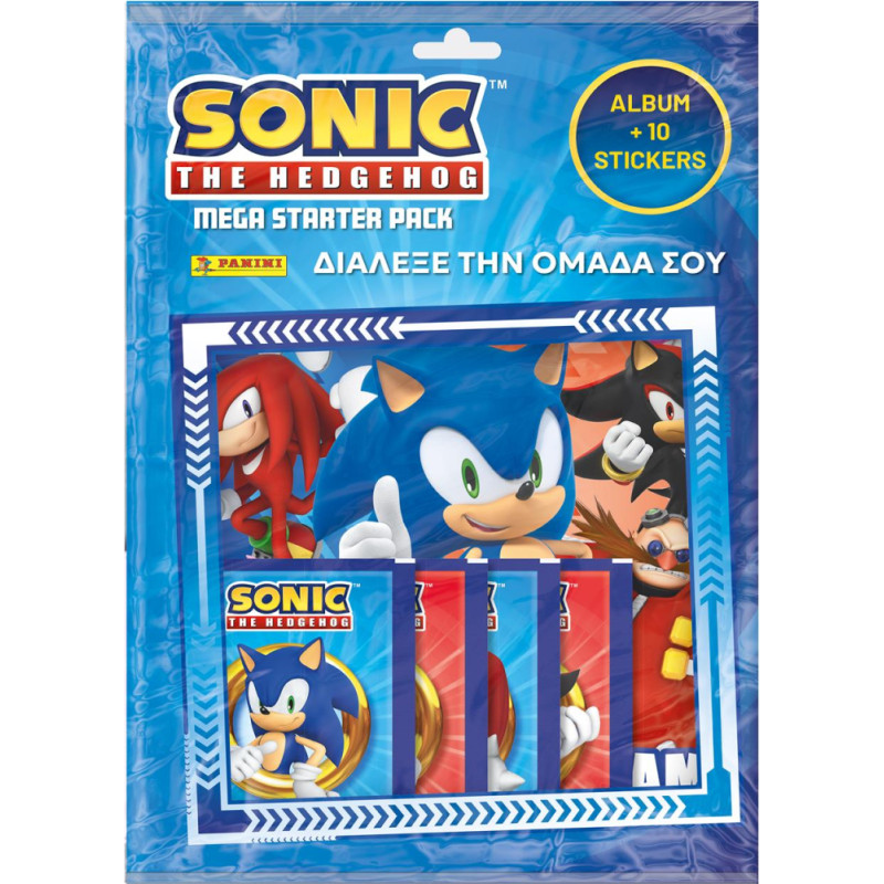 Panini Sonic The Hedgehog - Starter Pack