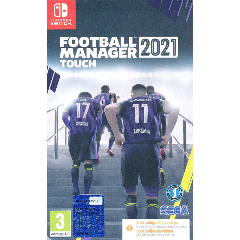 Football Manager 21 ITA/ESP (Code in box) Switch video spēle