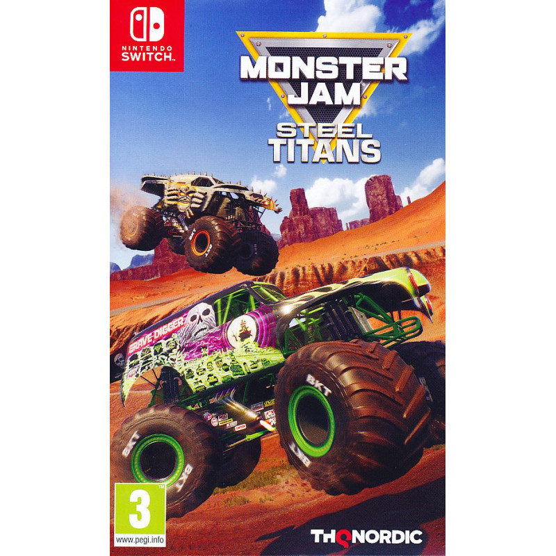 Monster Jam Steel Titans Switch video spēle