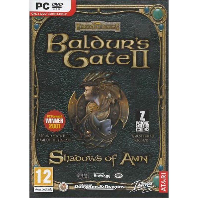 Baldurs Gate 2 PC spēle