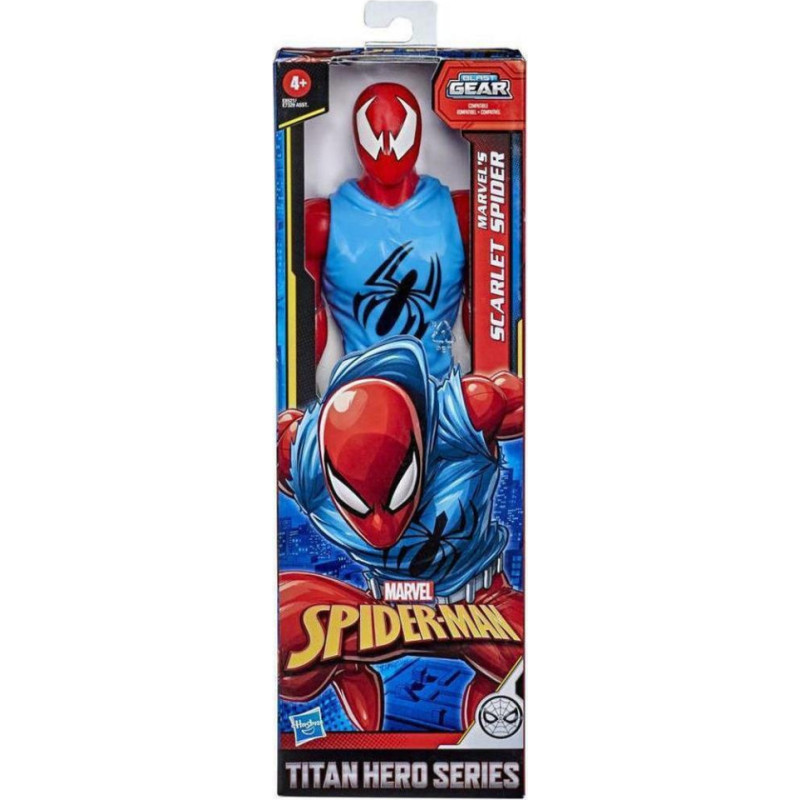 Hasbro Marvel Spider-Man Blast Gear: Titan Hero Series - Marvels Scarlet Spider (E8521)