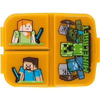 Stor : Minecraft - Multi Compartment Sandwich Box (40420)