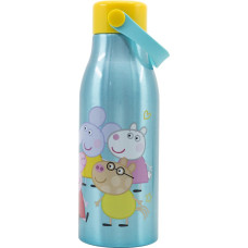 Stor : Peppa Pig Core 2022 - Flexi Handle Aluminium Bottle (760ml) (13961)