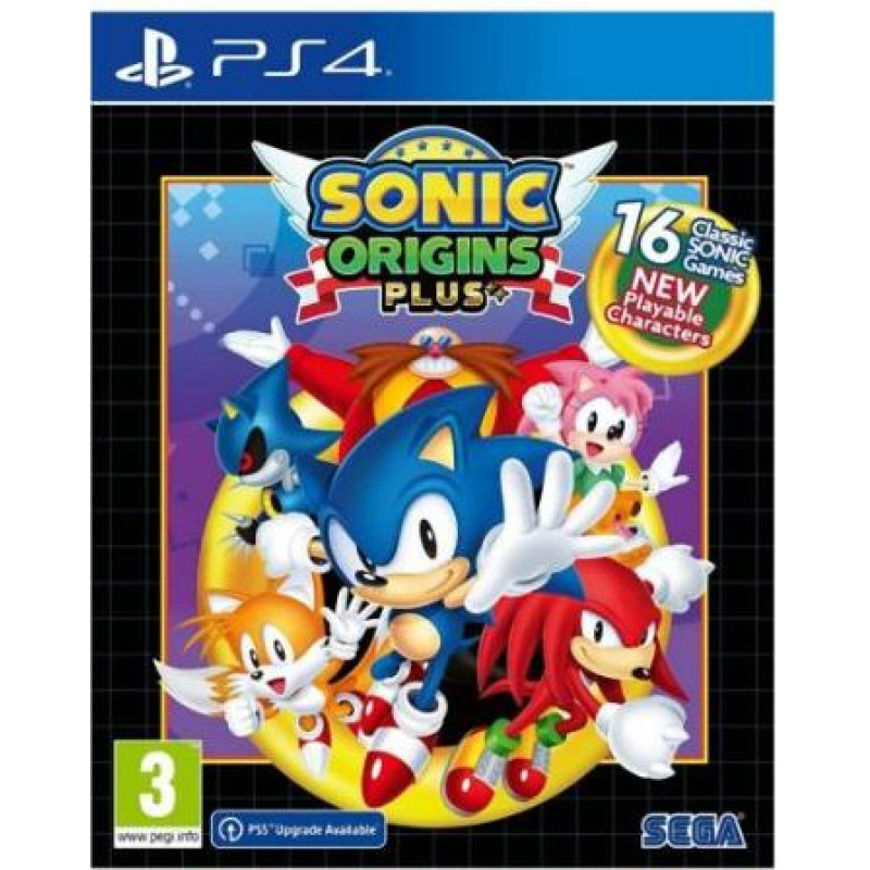 PS4 Sonic Origins Plus (Day One Edition) Playstation 4 video spēle