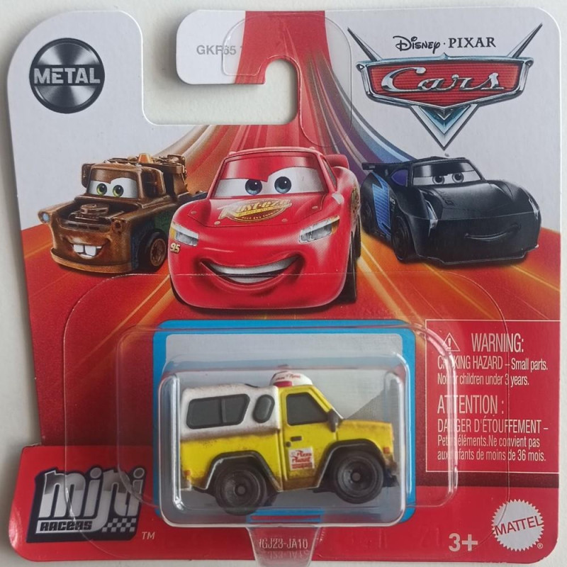 Mattel Disney Cars: Mini Racers - Todd Vehicle (HGJ23)