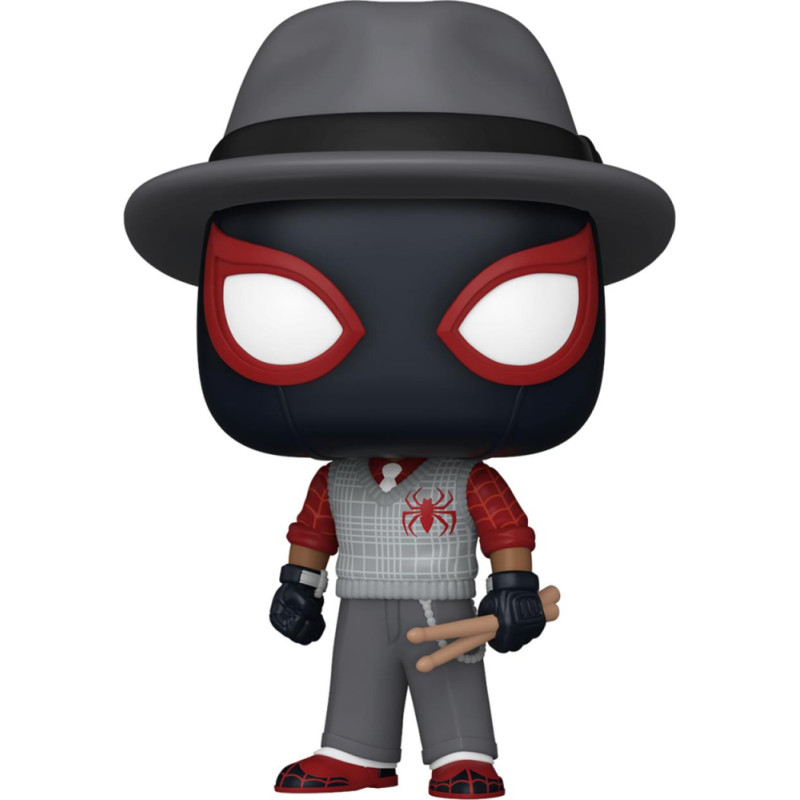 Funko Pop! Marvel: Spider Man 2 Game Verse - City Sounds Suit Miles Morales #1028 Bobble-Head Vinyl Figure