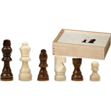 Philos Chess pieces Otto I, king height 76 mm, in wooden box šaha figūras 2017