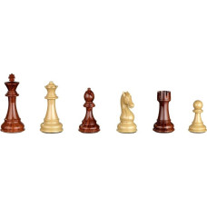 Philos Chess pieces Aurelius, king height 110 mm, plastic, braun beige, weighted in polybag šaha figūras 2044