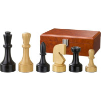 Philos Chess pieces Romulus, king height 95 mm, in wooden box šaha figūras 2150