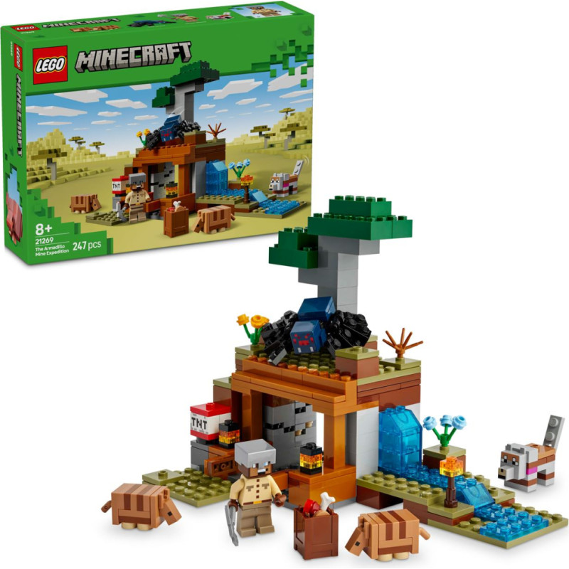 ''Lego'' LEGO® Minecraft®: The Armadillo Mine Expedition (21269)