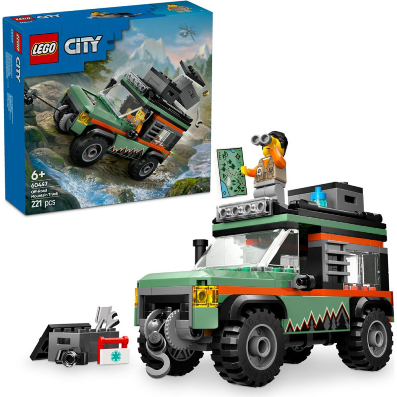 ''Lego'' LEGO® City: Off-Road 4x4 Mountain Truck (60447)