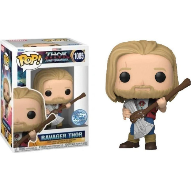 Funko Pop! Marvel: Thor Love and Thunder - Ravager Thor (Special Edition) #1085 Bobble-Head Vinyl Figure