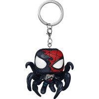 Funko Pocket Pop!: Spider-Man 2 Gamer Verse - Advanced Suit 2.0 Symbiote Takeover Bobble-Head Vinyl Figure Keychain