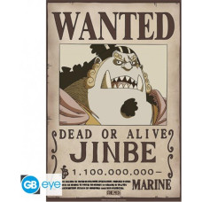 Abysse : One Piece - Wanted Jinbe Wano Chibi Poster (52X38) (GBYDCO623)