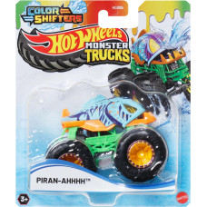 Mattel Hot Wheels Monster Trucks: Color Shifters - Piran-Ahhhh Vehicle (JDV93)