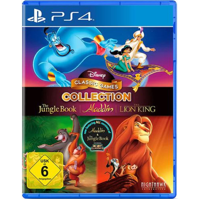 PS4 Disney Classic Collection - Aladdin, Lion King, Jungle Book Playstation 4 video spēle