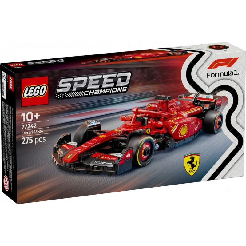 Lego ® Speed Champions: Ferrari Sf-24 F1® Race Car (77242)