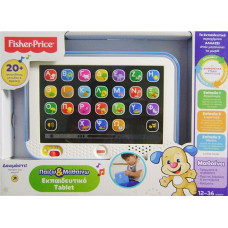 Mattel FISHER PRICE LAUGH  LEARN - LEARNING TABLET - BLUE (IN GREEK) (DKK08)