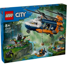 Lego ® City Exploration: Jungle Explorer Helicopter at Base Camp (60437)