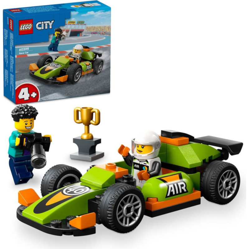 Lego ® City: Green Race Car Racing Vehicle Toy (60399)