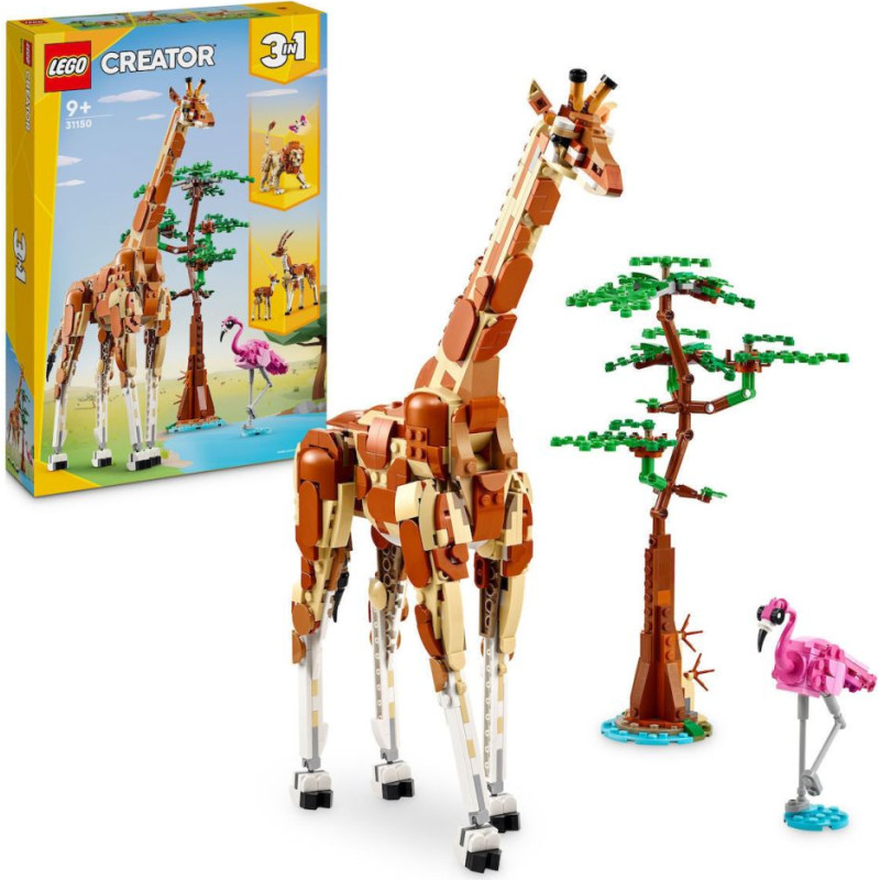 Lego ® Creator: Wild Safari Animals 3in1 Set (31150)