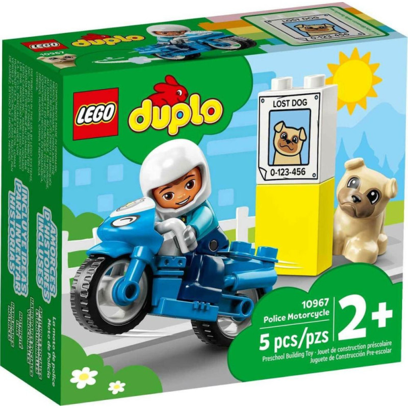 Lego ® DUPLO® Town: Police Motorcycle (10967)