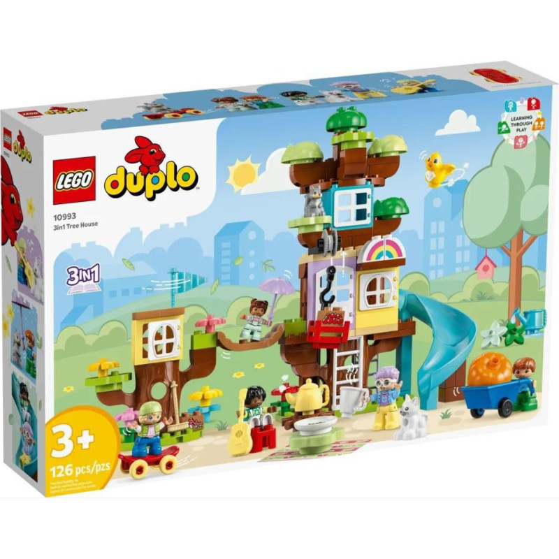 Lego ® DUPLO® Τown: 3in1 Tree House (10993)