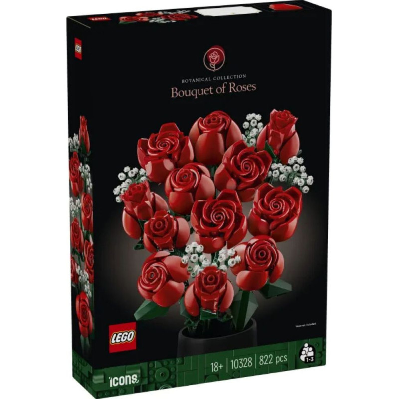 Lego ® Icons: Bouquet of Roses Building Set (10328)