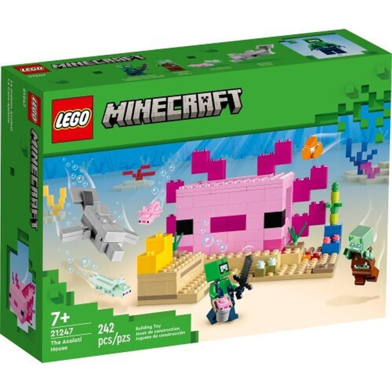 Lego ® Minecraft®: The Axolotl House (21247)