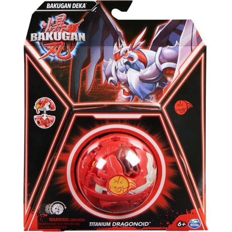 Spin Master Bakugan: Deka - Titanium Dragonoid Action Figure (20142170)