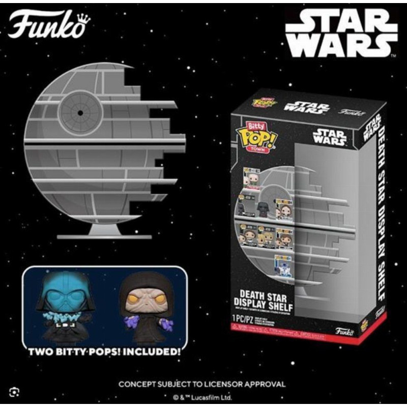 Funko Bitty Pop! Display Disney: Star Wars - Death Star Display Shelf