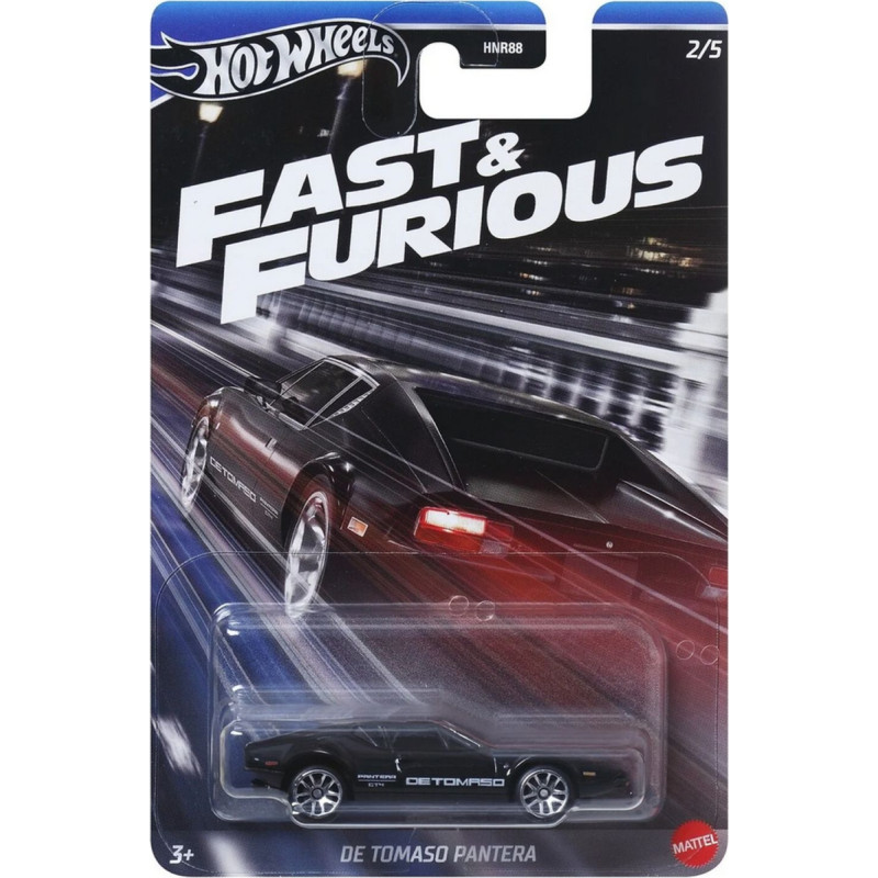 Mattel Hot Wheels: Fast  Furious - De Tomaso Pantera (HRW52)