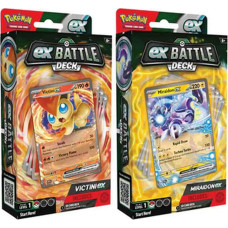 The Pokémon Company International Pokemon TCG: Battle Decks - VictiniEX  MiraidonEX (Random) (POK867545)